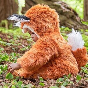 Pottery Barn Kids Baby Fox Costume Size 12-24 Months Halloween Dress Up Woodland